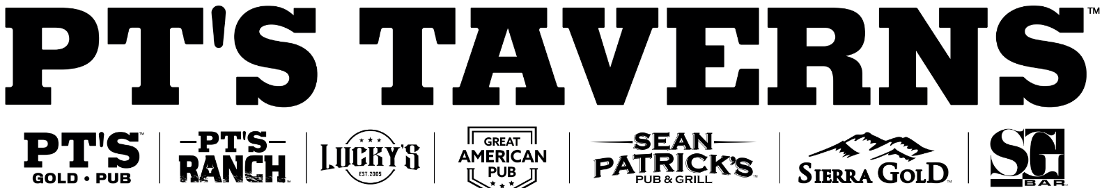 PT's Taverns Logos