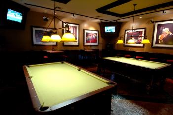 PT's Gold Ann & Camino Al Norte interior pool tables second angle