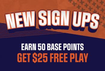 NEW SIGN UP BONUS